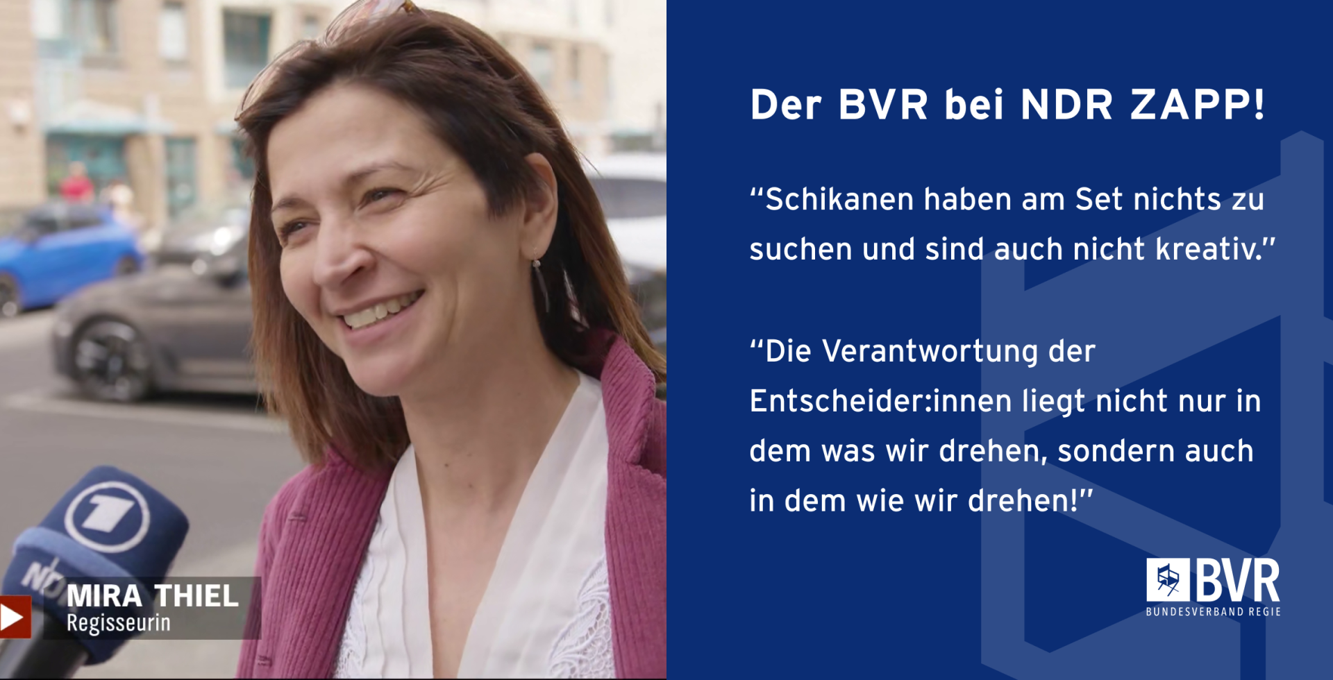 BVR-Mitglied und Beirätin Mira Thiel.